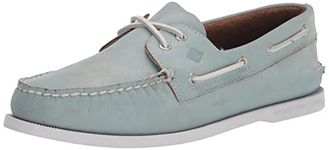 Sperry Men's Authentic Original 2-Eye Boat Shoe, Lt Blue, 12 M US