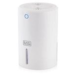 BLACK+DECKER BXEH60001GB 900ml Portable Mini Dehumidifier, White