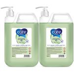 Carekind 70% Hand Sanitiser Gel 2x 5 Litre. Antibacterial Hand sanitizer gel made with Medical Grade Alcohol, Kills Viruses & 99.999% of bacteria. pump dispenser (Aloe Vera)