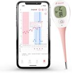 Shecare Digital Basal Body Thermometer for Ovulation,Fertility BBT Thermometer High Precision Oral Thermometer,Accurate 1/100th Degree Works with Shecare APP Basal Thermometer Basic Thermometer