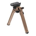 Magpul Accessories - Bipod, Sling Stud QD Attachment, Pivot & Transverse, Adjustable 6" - 10", FDE