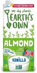 Earth's Own - Almond Milk | 946ml | Gluten Free Plant Based Beverage | Non GMO | Dairy Free | Vegan Friendly | Soy Free | Shelf Stable (Vanilla, 1 Pack)