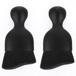 cobee Car Interior Cleaning Soft Brush - No Scratch, 2 Pack Car Cleaning Brushes Duster with Soft Bristles Dashboard Air Outlet Gap Dust Removal Brushes for Automotive Air Conditioner Vents(Style-B)