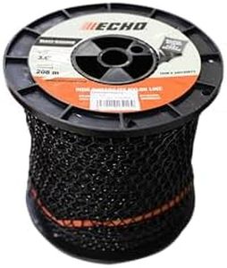 ECHO Nylon Cord for Lawn Trimmers, Twisted, 0.12 inches (3.0 mm) Diameter x 829.5 ft (208 m), Black Diamond