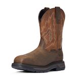 Ariat Mens Big Rig Waterproof Composite Toe Work Boot Dark Brown/Distressed Brown 16 Wide, Dark Brown/Distressed Brown, 16 Wide