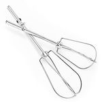 Hand Mixer Beaters Attachments Replacement for KitchenAid Beaters KHM2B, AP5644233, W10490648, AP5644233, PS4082859-2 Pack