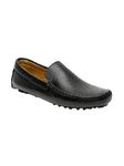 Teakwood Genuine Leather Sneakers Slip-On Loafers Casual Shoes for Men (Black)