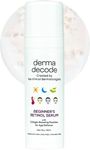 Derma Decode 0.5% Retinol Face Serum - Anti Aging for Beginners, 30 Plus, 40 Plus|Collagen Boost, Reduces Wrinkles, Skin Lift & Firming - Retinol Night Serum for Youthful Skin - 30ml (Pack of 1)