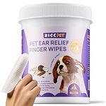 HICC PET Ear Finger Wipes for Dogs 