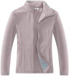 Outdoor Ventures Women's Lightweight Warm Zip Up Long-Sleeve Soft Polar Fleece Jacket for Fall Winter