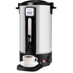 Cavlhils Large Coffee Urn,100-Cup Coffee Maker with Temperature Control and Display,Premium Stainless Steel Hot Water Percolate and Dispenser for Commercial and Party