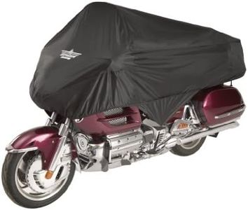 UltraGard 4-458BK Black Touring Motorcycle Half Cover