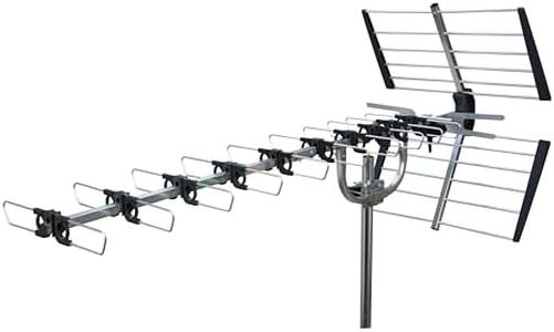 Outdoor TV Aerial, Labgear 52 Element High Gain 4G & 5G TV Aerial Ultimate for Group K Signals