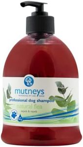 Mutneys Professional Pet Care Natural Flea Dog Shampoo, 500 ml