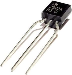 Juried Engineering 2N2222A 2N2222 2222 Transistor BJT NPN 75V 0.6A 625mW 3-Pin TO-92 Epitaxial Silicon Bipolar Transistors Commercial Grade - Manufactured in Germany (Pack of 25)