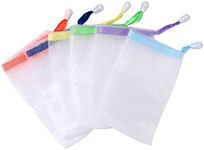 20 Pieces Exfoliating Mesh Soap Pouch, Soap Bubble Mesh Bags with Drawstring, Random Color Soap Sacks for Home, Hotel