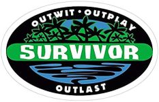 Survivor Logo Decal Sticker - Sticker Graphic - Auto, Wall, Laptop, Cell, Truck Sticker for Windows, Cars, Trucks