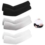 FunnAura 3 Pack Arm Sleeves Women and Man, Sleeves to Cover Arms for Volleyball, Cycling, Basketball, Running, Outdoor Work, Gaminganti-UV & Sun