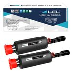 LCL Compatible for HP 143A W1143A W1143AD (2-Pack, Black) with CHIP Toner Cartridge for HP Neverstop Laser MFP 1201n 1202w 1202nw 1001nw