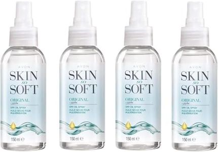 4 x Avon SKIN SO SOFT Original Dry Oil Body Spray (THE ONE MOSQUITOES & OTHER BUGS DON'T LIKE)