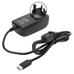 USB C Power Adapter for Raspberry Pi 4B, Power with On OFF Switch, 5V 3A DC Power Supply for Raspberry Pi PC TV Digital Camera Laptop (UK Plug)