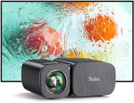 Mini Projector, Tkisko 5G WiFi 1080