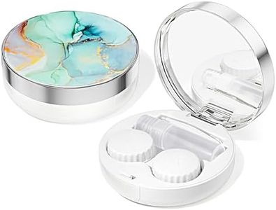 Contact Lens Case/Contact Case, Travel Contact Lens Case Cute Contact Case and Solution Perfect for Daily Travel Outdoor