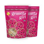 Granola Girl Original Mix -Gluten Free,High Protein, Nut Free, Non GMO, Vegan, Allergen Friendly, High Fiber, Low Sugar, 2-Pack (320g)