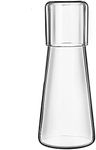 ZILJJ Clear Bedside Water Carafe Se