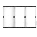 Uniflasy 17.75 inch Grill Grate for Brinkmann 810-2410-S 810-2511-S 810-8411-5 810-7490-F Charmglow 810-8410-F 810-8411-C Gas Grills 17 3/4" x 26 13/16" Cast Iron Cooking Grid Grill Replacement Parts