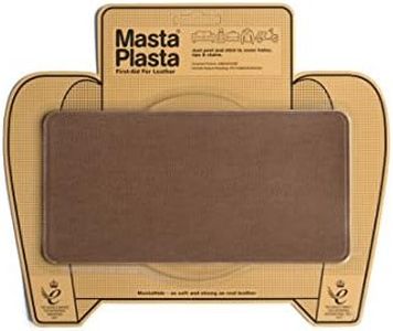 MastaPlasta Self-Adhesive Premium Leather Repair Patch - Tan 20cm x 10cm (8in x 4in). Your All-in-One Instant Upholstery-Quality Leather Repair Kit for Sofas, Car Interiors, Bags & DIY