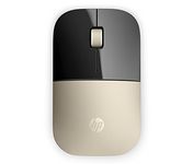 HP Z3700 Wireless Optical Mouse with USB Receiver and 2.4GHz Wireless Connection/ 1200DPI / 16 Months Long Battery Life/Ambidextrous and Slim Design (Modern Gold)