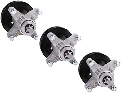 Replacement Spindle Assembly Set of 3 - Compatible with Cub Cadet and MTD - i1050, LT, SLT and RZT - 50" Deck Lawn Mowers - Replaces 918-04126, 918-04125, 618-04126A, 918-04125, 918-04125A, 1120370