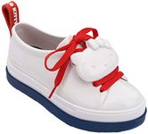 Melissa - Unisex-Child Be + Hello Kitty Inf. Sneaker, 2 UK, Blue Red