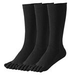 HABITER Women's Toe Socks Cotton Crew Athletic Running Five Finger Socks