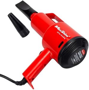 Maxshine Mini Car Wash Dryer – Compact, Powerful, Filtered Air for Car Surface Protection, Long Power Cord, 2 Focused Nozzle, Boosting Your Mobility for Blow Drying Car