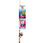 Shakespeare Catch More Fish Ladies Spincast fishing Reel Rod