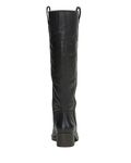 Lucky Brand Women's Hybiscus Wide Calf Riding Boot Fashion, Black, 5 Wide