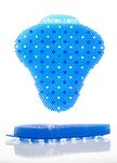 Diversey ekcoscreen 60 Day Premium Anti-Splash Urinal Screen, 7" x 7" Blue/Fresh (12 Pack)