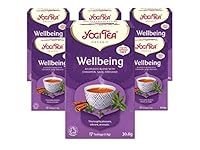 Yogi Tea, Wellbeing, Organic Herbal Tea, Naturally Caffeine Free, Blend of Cinnamon, Sage and Oregano, 6 Packs x 17 Tea Bags (102 Teabags Total)