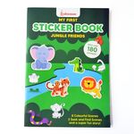 Shumee My First Sticker Book- Forest Themed (3+ Years) | 180+ Stickers | Excellent DIY Activity to Engage Kids | Long Lasting & Reusable Stickers! | Non Toxic & Safe