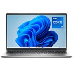 Dell 15 Laptop DC15250-15.6-inch FHD 120Hz Display, 13th Gen Intel Core i7-1355U, 16GB DDR5 RAM, 512GB SSD, Intel UHD Graphics, Windows 11 Home, 1 Year Basic Onsite Service - Platinum Silver