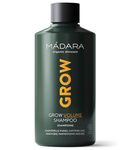 MÁDARA Organic Skincare | Grow Volume Shampoo – 250ml, With caffeine, biotin (B7) and niacin (B3), Fungi-based natural hair growth shampoo for fine, thinning hair, COSMOS natural certified