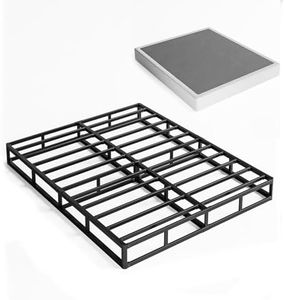 ZIYOO Box Spring Full, 7 Inch Metal Box Springs, Mattress Foundation, Easy Assembly, Heavy Duty Support for 1500lbs, No Noise