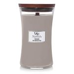 WoodWick Scented Candle with Crackling Wick , Fireside Large Hourglass Candle , Long Burning Candles: Up to 130 Hours , Perfect Christmas Gifts for Women