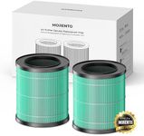 MORENTO 2 Pack MR2566 Genuine Air Purifier Replacement Filter for MR2566 Air Purifier, Pet Dander Version