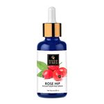 Good Vibes Rose Hip Radiant Glow Face Serum, 30 ml Light Weight Non Greasy Moisturizing Formula For All Skin Types, Natural, No Parabens & Sulphates, No Animal Testing