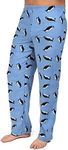 Leveret Men's Pajama Pants Fleece Lounge Sleep Pj Bottoms Christmas Pjs (Size XSmall-XXLarge), Penguin, Medium