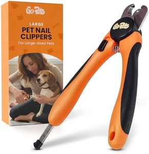(Large) - Gopets Pet Nail Clipper For Large Dogs And Cats With Nail File And Quick