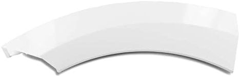 DL-pro Door Handle White Compatible with Gorenje 333855 349966 Handle Door Opener Handle for Washing Machine Front Loader